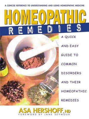 Homeopathic Remedies - ebook